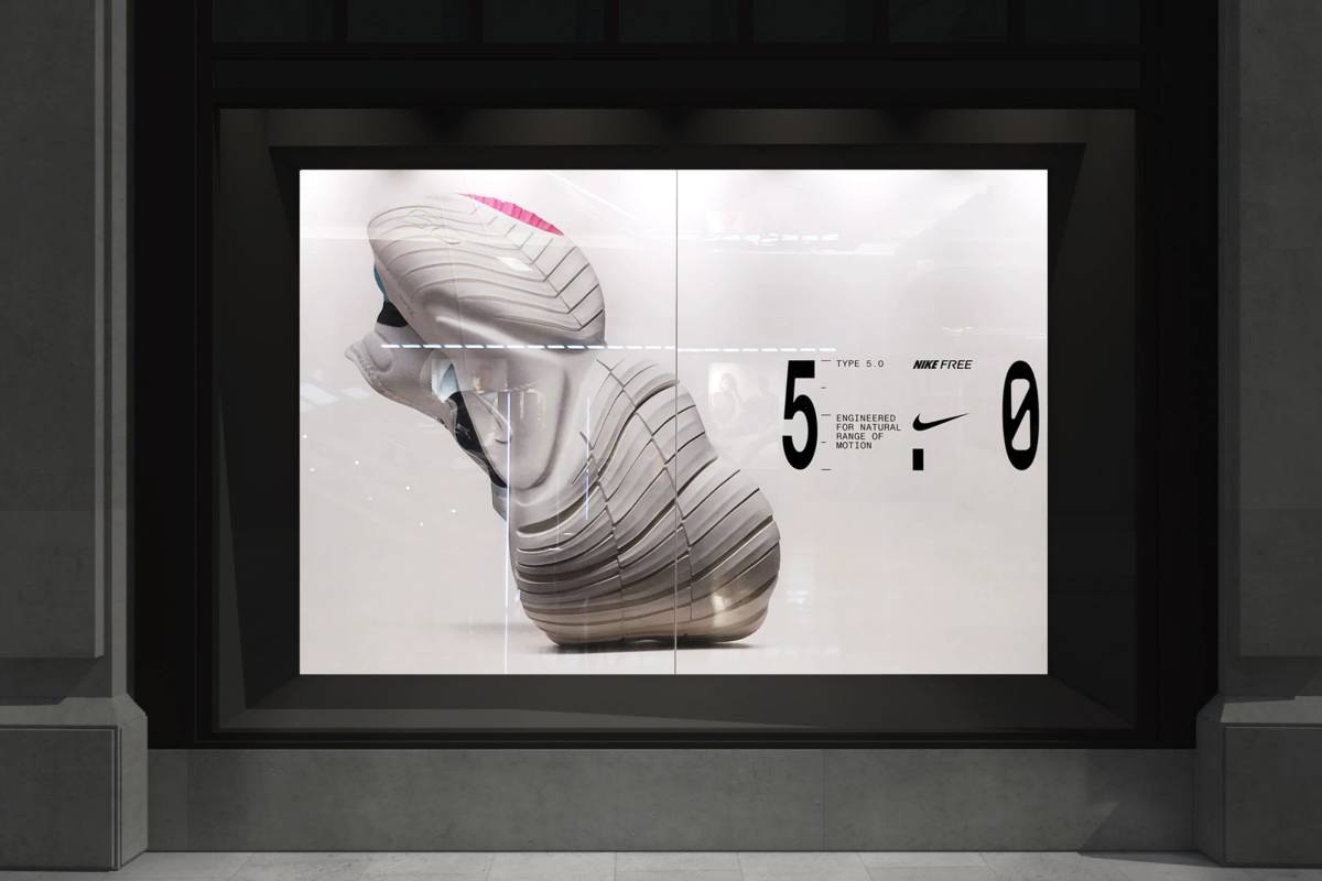 Nike Free: Store front