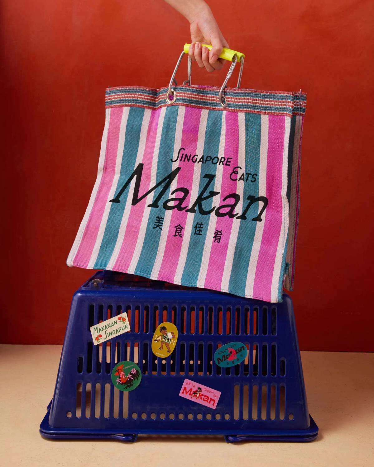 Makan: Bag and stickers