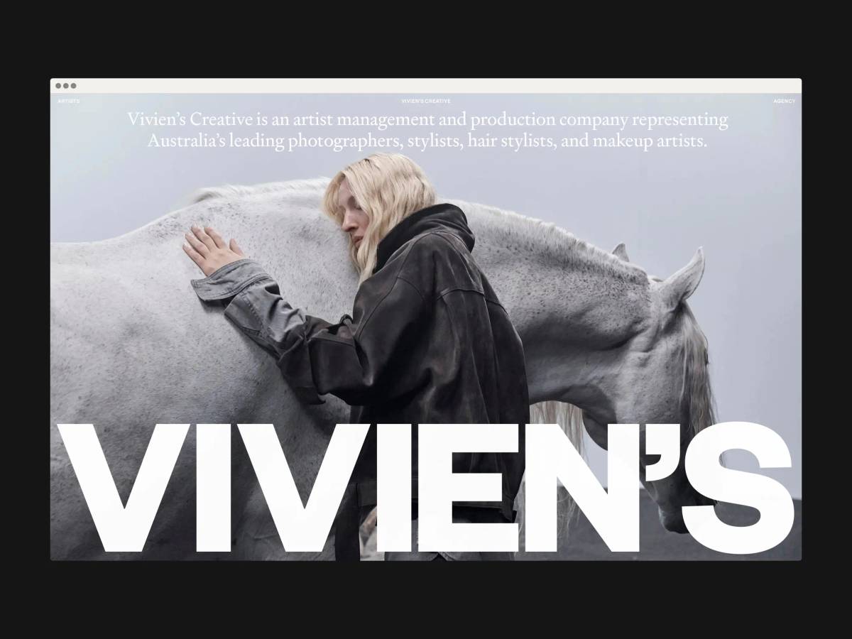 Vivien’s Creative: Website